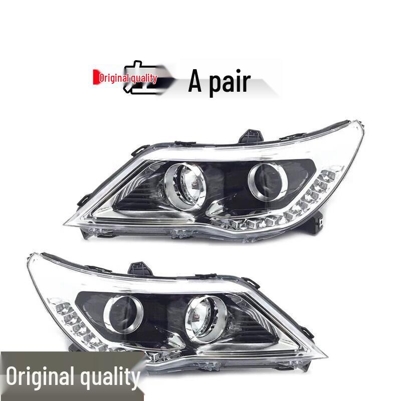 Baojun 560 Headlight Assembly 2015-2017: Front Combination Lamp, Car Headlight Cover, High & Low Beam.