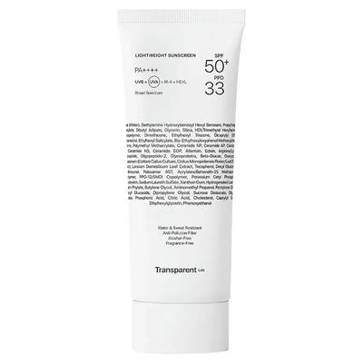 Transparente Labor Gesichts-Sonnencreme LSF50+, 100ml