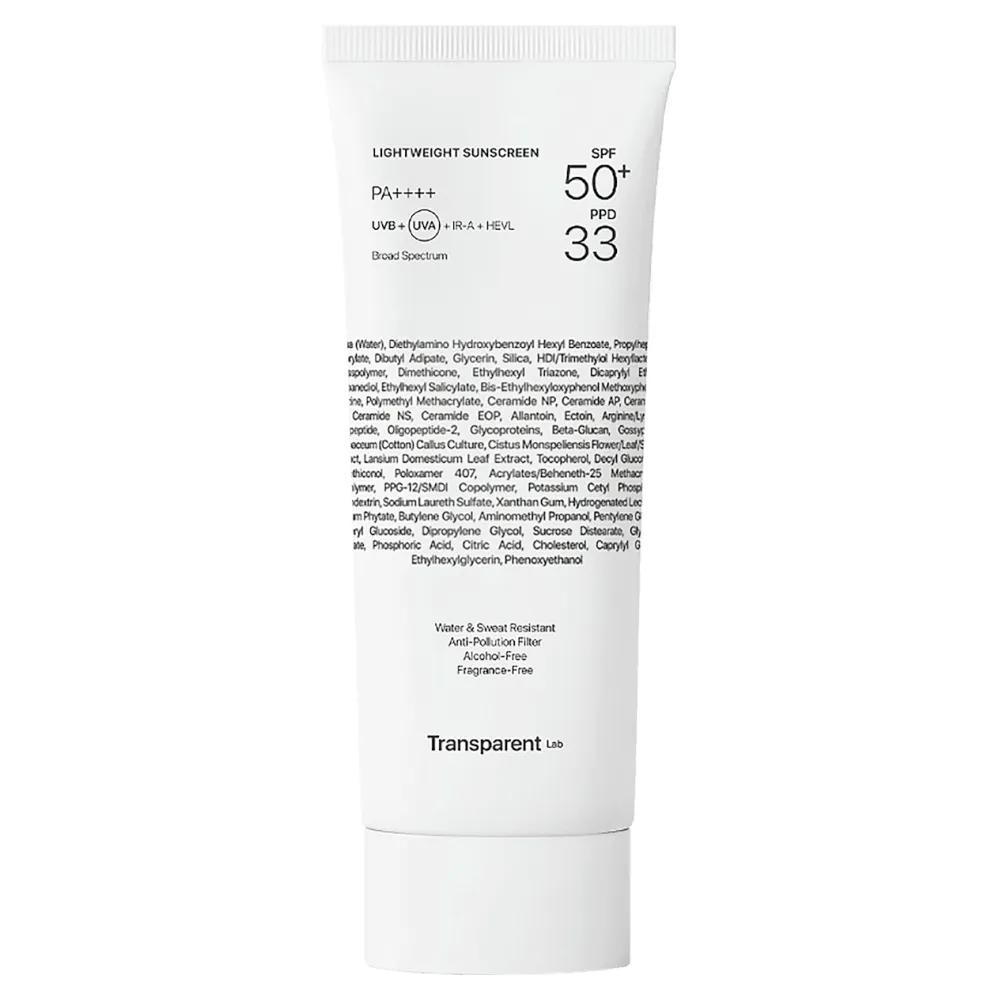Transparent Lab Face Sun Cream LSF50+, 100ml
