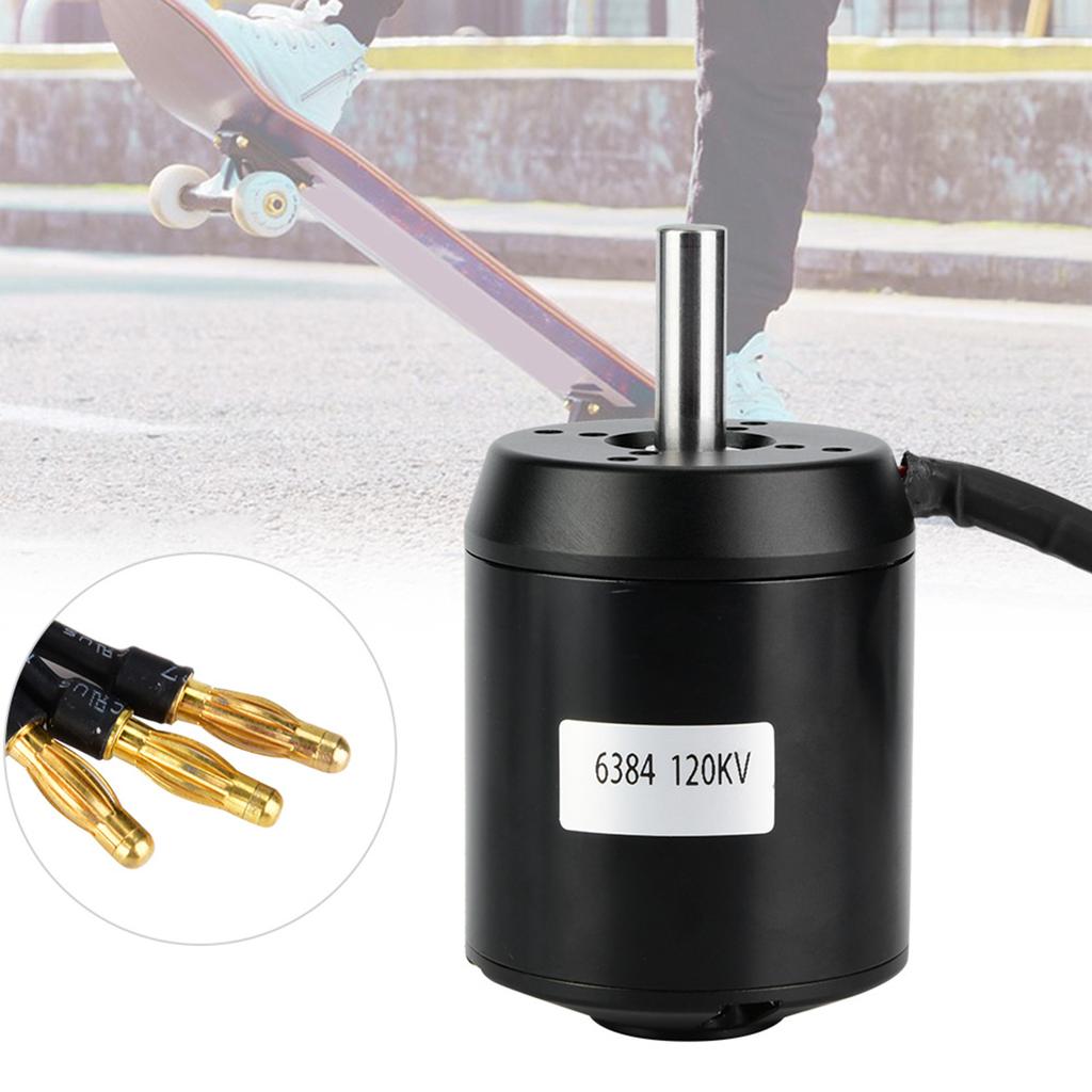 6384 120KV BLDC Outrunner Brushless Sensored Motor for Electric Balancing Scooter Skateboard