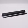 Mitani Yamanaka Lacquerware Chopsticks and Chopstick Case ZEIT Made In C17610 Set, 22.5cm, Black, Japan,