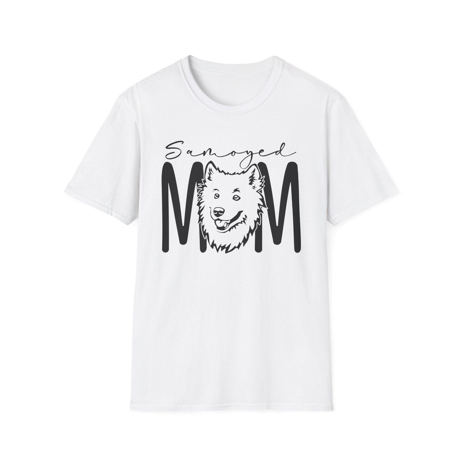 Samoyed Mom Shirt | Samoyed Dog TShirt | Dog Mama | Custom Personalized Tee | Gift For Dog Lovers T Shirt L