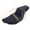 Stepped Rider Passenger Seat Cushion Diamond Pattern Stitching for CVO Road Glide Street Glide FLHX FLHXU Road Glide-ST