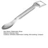 Watermelon Slicer Stainless Steel Fruit Watermelon Fork Slicer Cutter Dual Head Tool for Cubes Melon Pineapple