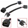 LED Headlight H4 Male To H13 Female Connector Car Pigtail Wire Wiring Harness Adapters for Ford/Dodge