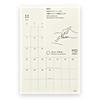 Diary Stickers DESIGNPHIL Midori MD Notebook Diary Sticker 2027 Monthly S M L Dec 2026 Start Monday Start