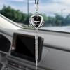 Car Interior Hanging Ornaments Rear View Mirror Pendant For Mondeo Ghia Fusion MAX Mustang Edge Shelby Fiesta Wheel Hubcap