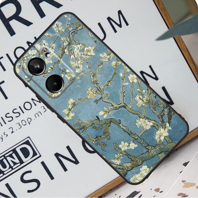 Paintings Starry Night Gogh For Realme 12 Pro Plus 9 10 11 GT5 C51 C31 C67 C55 C53 C35 C33 C30 C21Y C25s GT Neo 6 Case