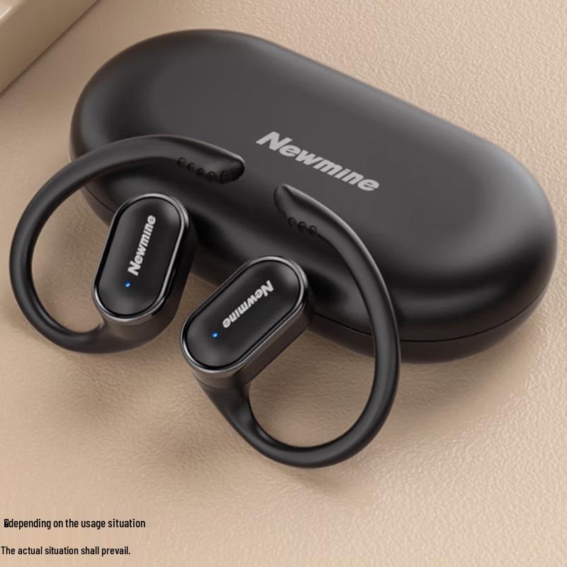 Newsmy LY12 Open-Ear Bone Conduction Bluetooth Headset with ANC