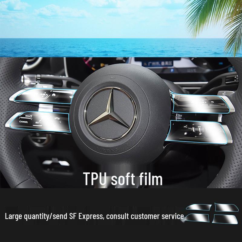 Folia hartowana Anti-Fingerprint na ekran nawigacji Mercedes-Benz CLE260/300