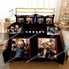 New Bride of Chucky 3D NEW Duvet Cover Pillowcase Bedding Set Adult Boy Girl Bedroom Decoration Children Single Double Large