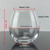 Enshousu Simple Crystal Glass Tumbler Set