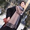 Womens Fall Winter Scarf Fashion Tassel Soft Warm Blanket Scarves Thick Soft Womens Shawl Wraps