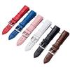 Genuine Leather Cowhide Watch Strap with Bamboo Pattern for Men and Women