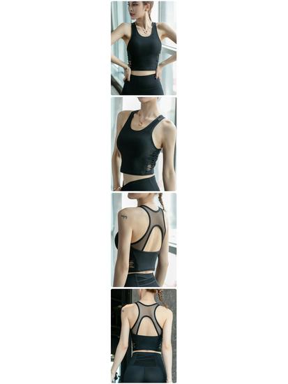 Women's 2025 Spring/Summer High-End Yoga Sports Bra - Professional, Fashionable, Sexy for Outdoor Running & Gym