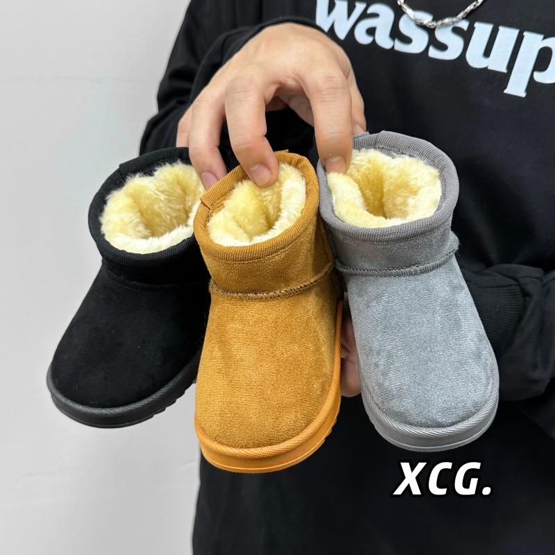 Children's Snow Boots Winter New Velvet Thickened Winter Boots Girls Soft-soled Cotton Boots Boys Baby Cotton Shoes Keep Warm