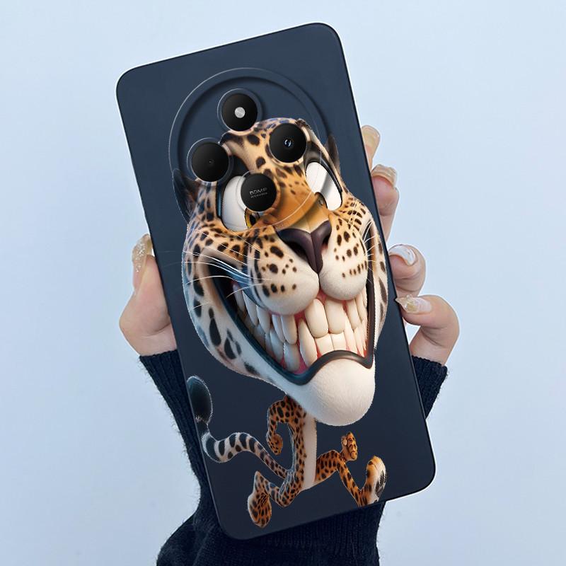 

Funny Cartoon Cat Shockproof Liquid Silicone Soft TPU Case for Xiaomi Redmi 14C 4G Poco C75 Protective Cover Fundas Coque Capa Redmi 14C 4G