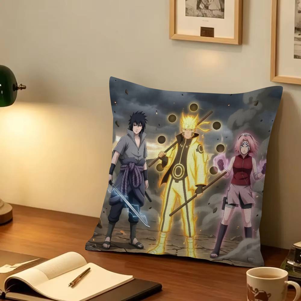 NARUTO anime Cushion Cover Decorative Pillow Sofa Home Decor case pillow cases