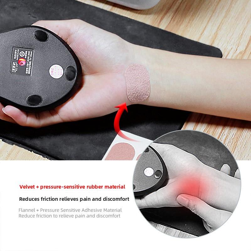 Sweat-absorbing, Breathable, Anti-wear Foot Stickers, High Heels, Small Oval Corns Stickers, Multi-functional Flannel Stickers At Will