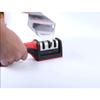 Household Double-side Knife Sharpener with 3 Slots Multifunctional Sharpening Plate Grindstone Kitchen Tool