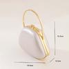 Hardware Clip Shoulder Bag New Handbag Evening Party Fashion Trendy Clutch Acrylic Crossbody Bags Pearl Korean Popular Luxury