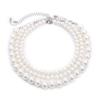 Fashion Bohemian Multi-Layer Necklace, Cold Temperament, Pearl Beaded Necklace For Women