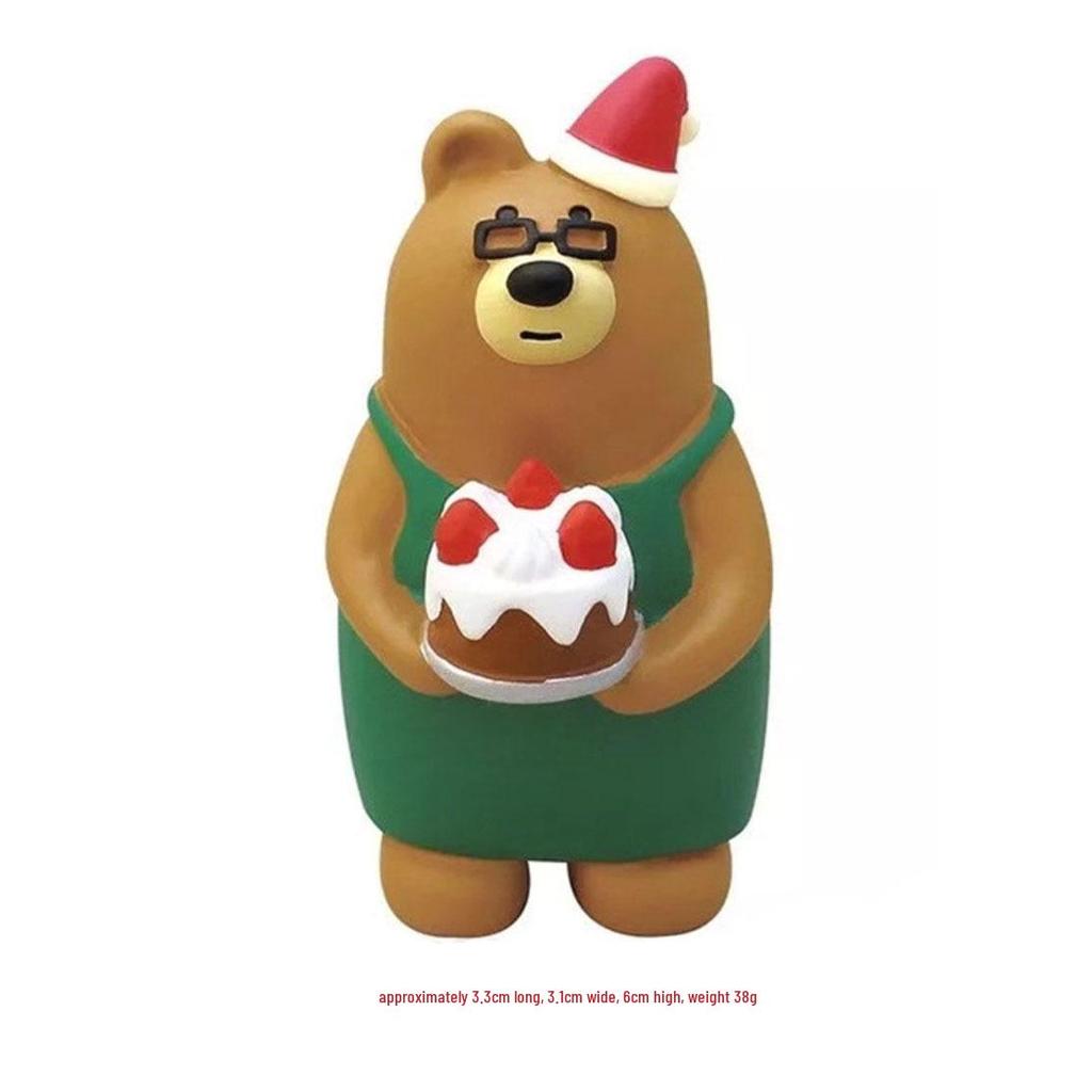 Creative Japanese INS ZAKKA Resin Crafts: Cute Christmas Ornaments & Gifts