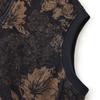 Ladies Oversized Sleeveless Waistcoat Floral Pattern Zip Collar Vest Plus Size Autumn Outerwear for Elderly Women