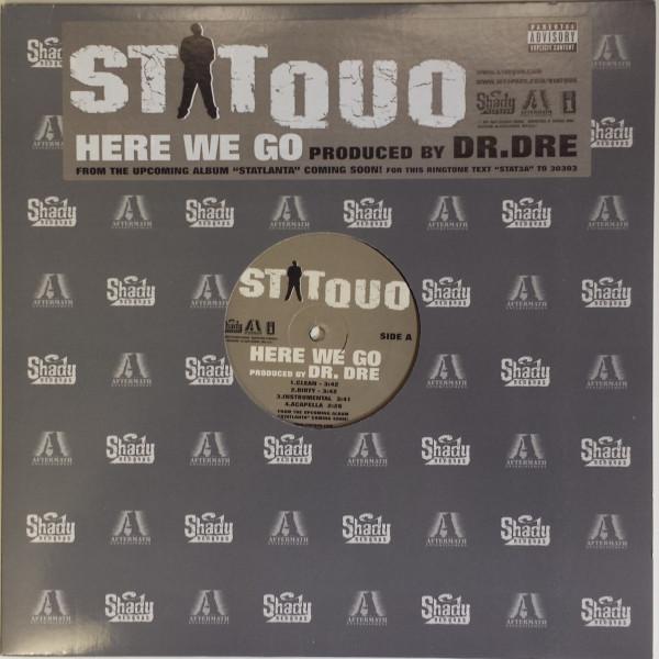 12inch Record STAT QUO - Here We Go INTR121251,INTR Shady Records,  2007 US Rap & Hip-Hop/R&B Used