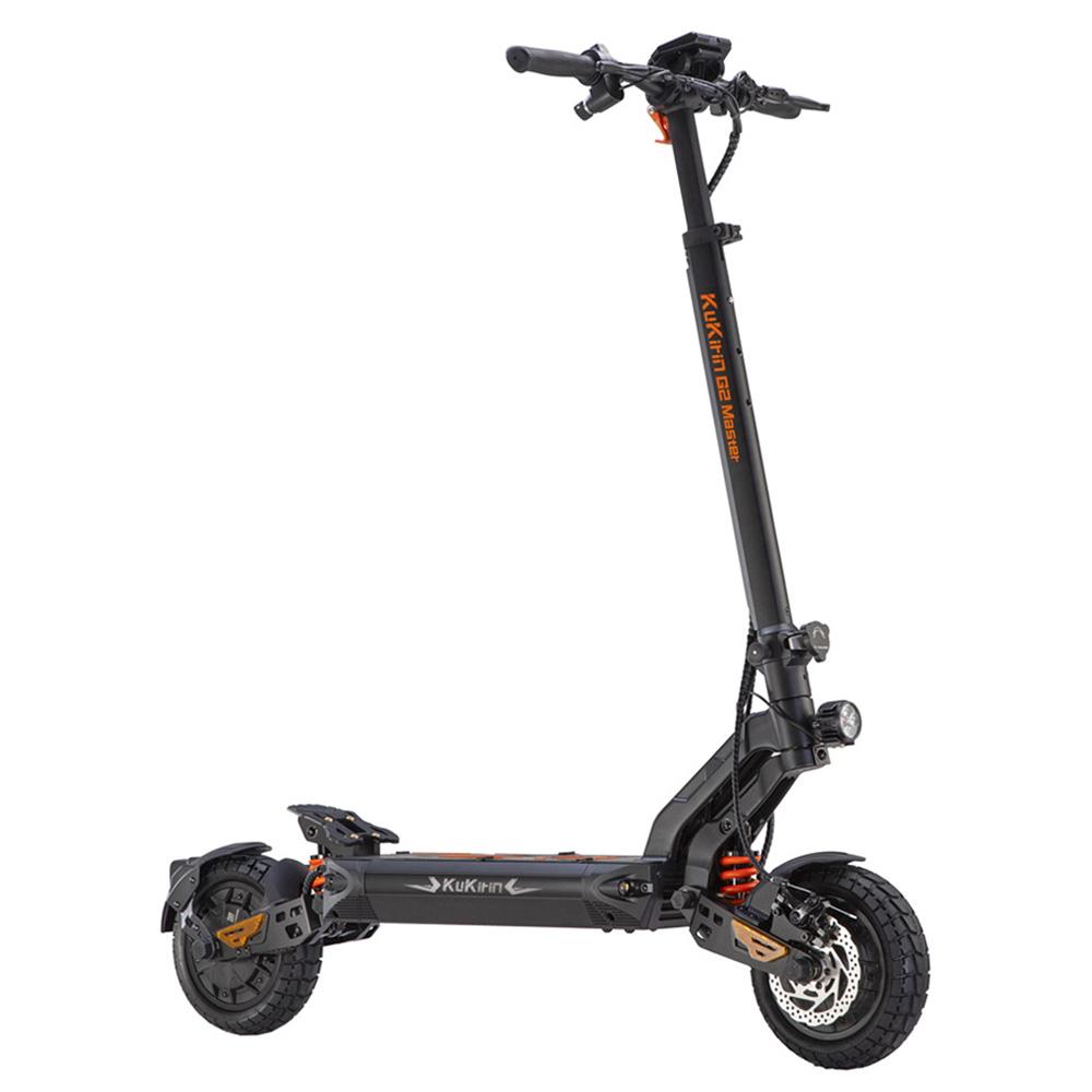 KuKirin G2 Master 60km/h All-Terrain E-Scooter 2×1000W, 52V 20.8Ah, Doppelscheibenbremsen, Hydraulische Stoßdämpfer, 10" Offroad-Reifen, IP54 Wasserdicht