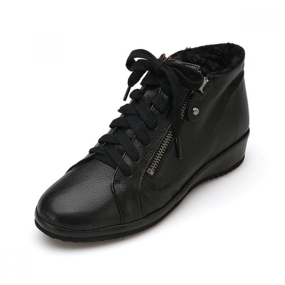 MiSope Women S Lightweight Lace Up Ankle bootS 3cm 3color 012046027