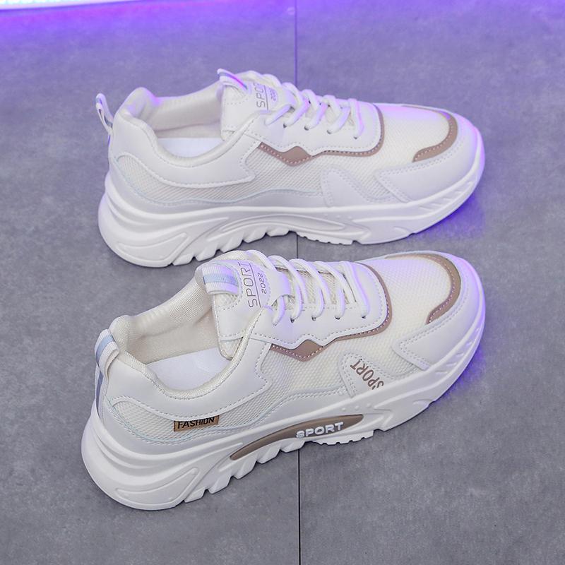 

BCEBYL Весенние новые модные женские кроссовки на толстой подошве, женские повседневные сетчатые дышащие кроссовки для бега, обувь для женщин 40