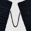 Excellent HERMES gloves H pattern knitting black cashmere mens M Used