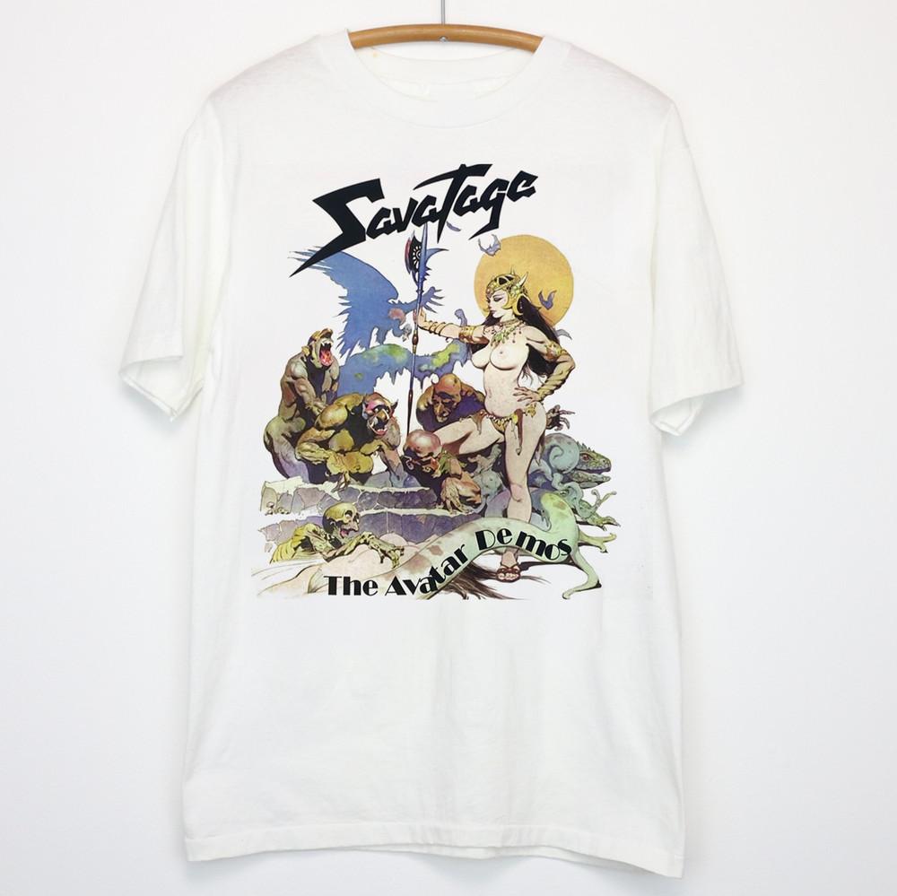 Rare Savatage The Avatar Demos White Men T- Shirt S to 5XL Gift For Fans Unisex T-Shirt