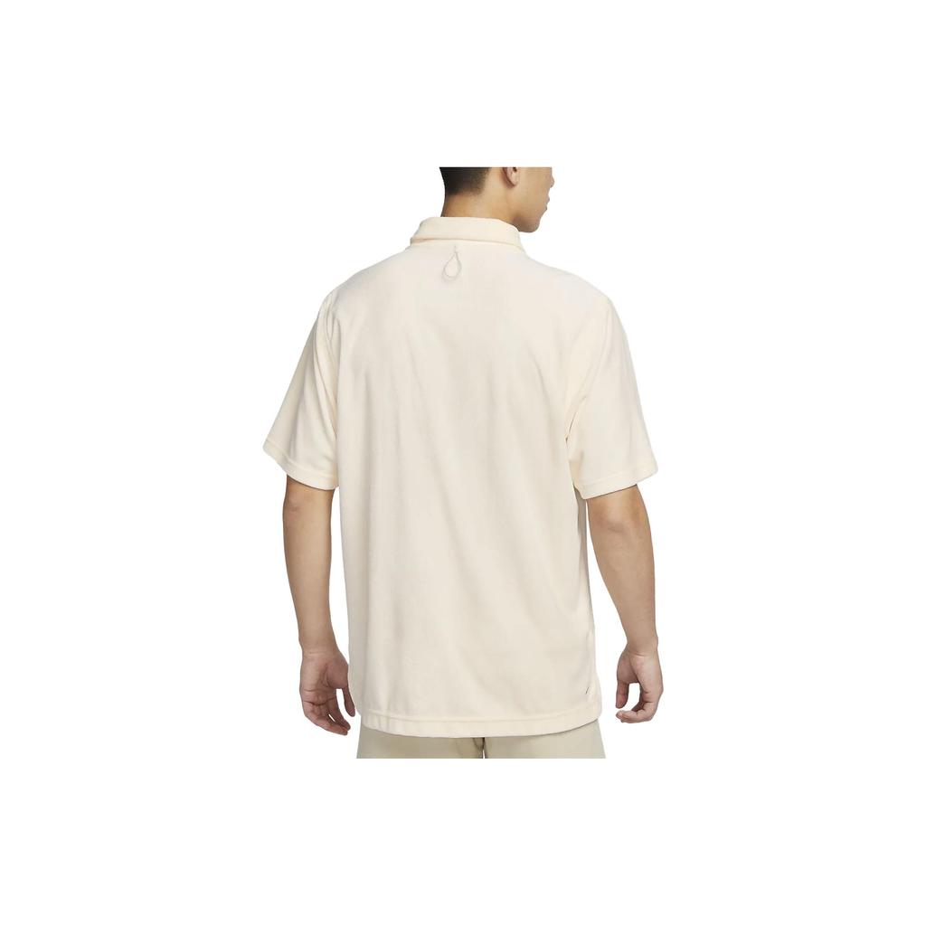Nike Sportswear Polo Shirt Men's Light Ivory White FN0465-118