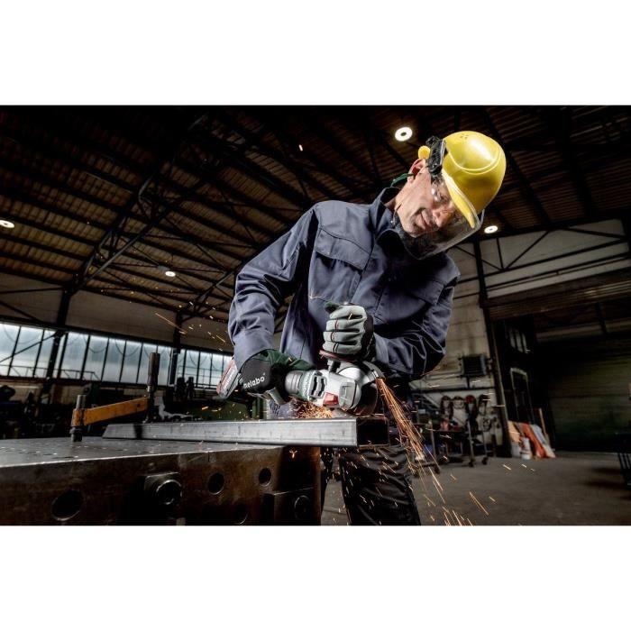 Meuleuse D'angle Sans Fil - METABO - WB 18 LT BL 11-125 Quick - 18V - MetaBOX 165 L