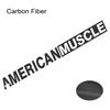 Adesivo per parabrezza auto Slogan American Muscle Per Challenger Mustang Camaro Finestrino Anteriore Decalcomania in Vinile Accessori Decorativi per Auto