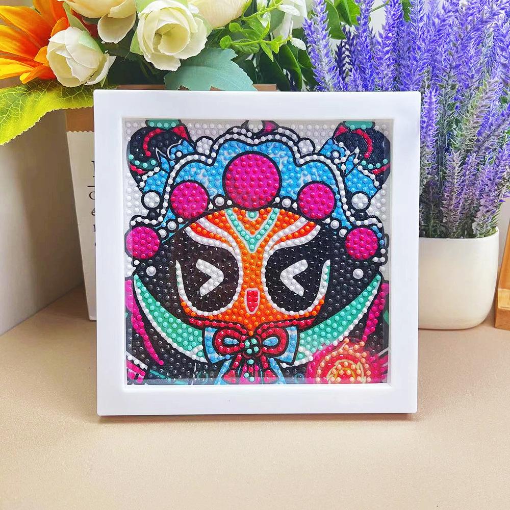 Children'S Diamond Painting Handmade Diy Masonry Painting Cartoon Diamond Sticker Bedroom Living Room Decorative Painting Photo Frame