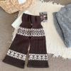 Herbst/Winter Retro Feliz Island Plüschsocken Set für Damen - Dick und Warm High-Tops - Stilvolle Damensocken mit Atmosphäre