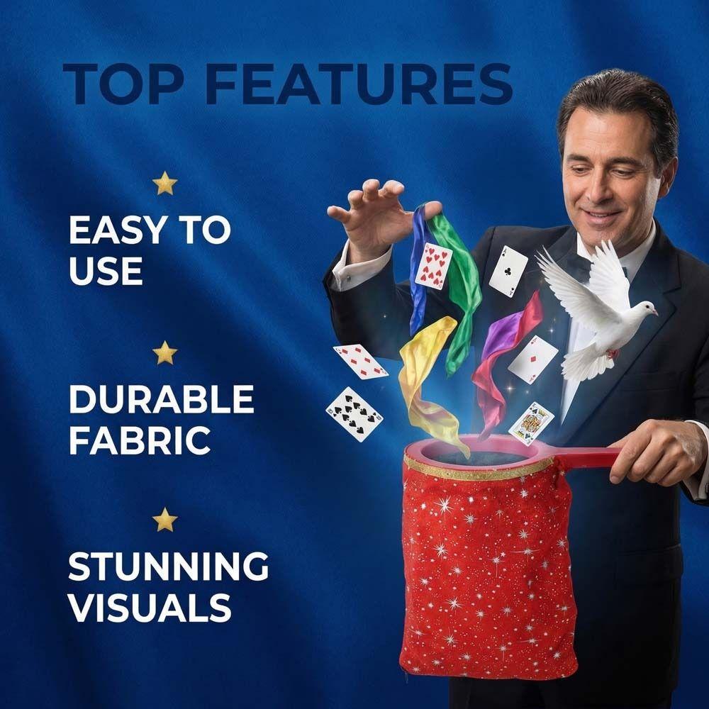 Make Things Disappear Magic Change Bag Make Things Appear Magic Trick Props Kids Toy
