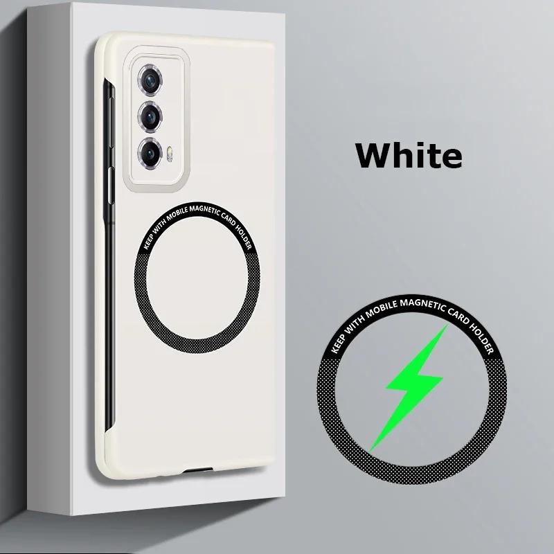 

Магнитный чехол Magsafe для Honor Magic V2 Vs2 V2 V, тонкий безрамочный жесткий чехол из ПК, чехлы с беспроводной зарядкой Magic VS 2 V Honor Magic V2