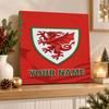Wales Rugby Custom Name Text 5D Diamond Painting Kit DIY Full Drill Diamond Art Decoration