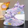 Sneakers Warm cotton shoes Training children's rotation boy New velvet two basketball shoes Winter boys buckle spot