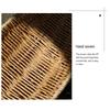 1PC Imitation Rattan Fruit Basket Creative Plastic Sundry Storage Basket Hand-Woven Storage Box Home Kitchen Storage Supplies