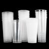 High Quality 90mm Cup And Lids Plastic Transparent Disposable Cup Milktea Cup