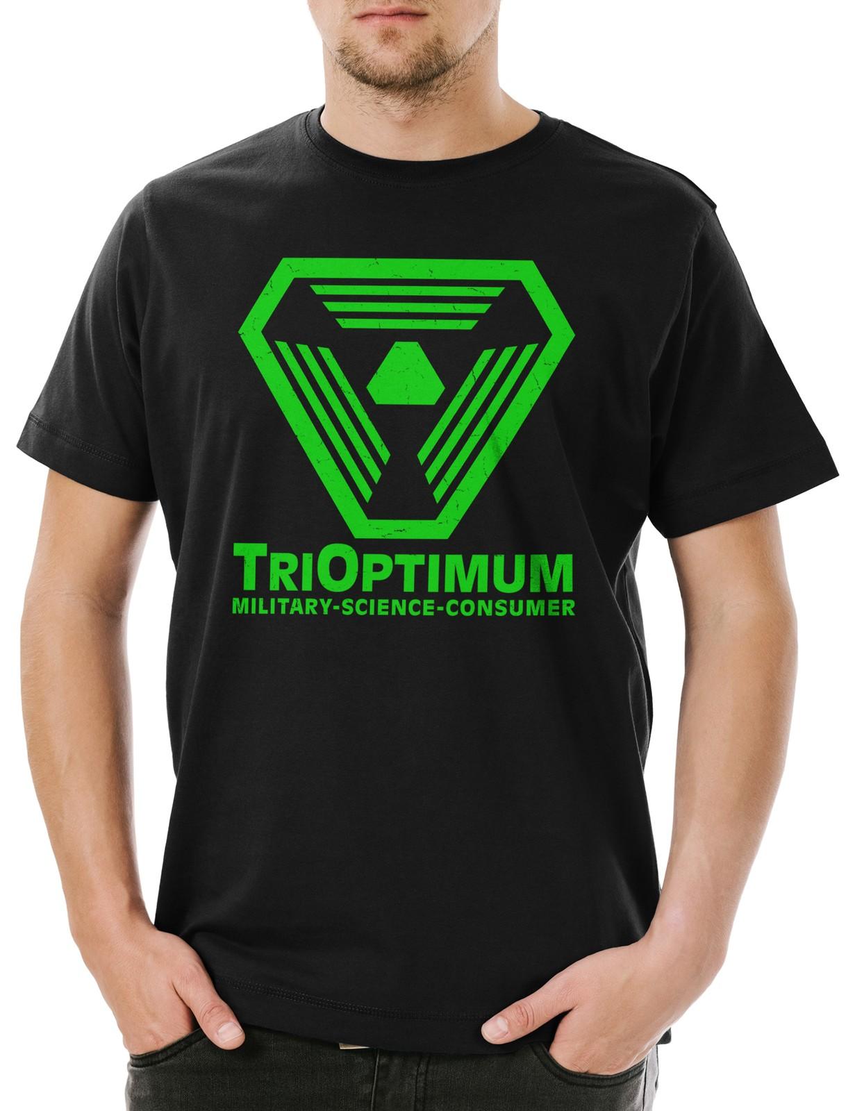 

System Trioptimum Corporation II Men s T-Shirt Mens Womens Tees Top Corp Shock Citadel Station L