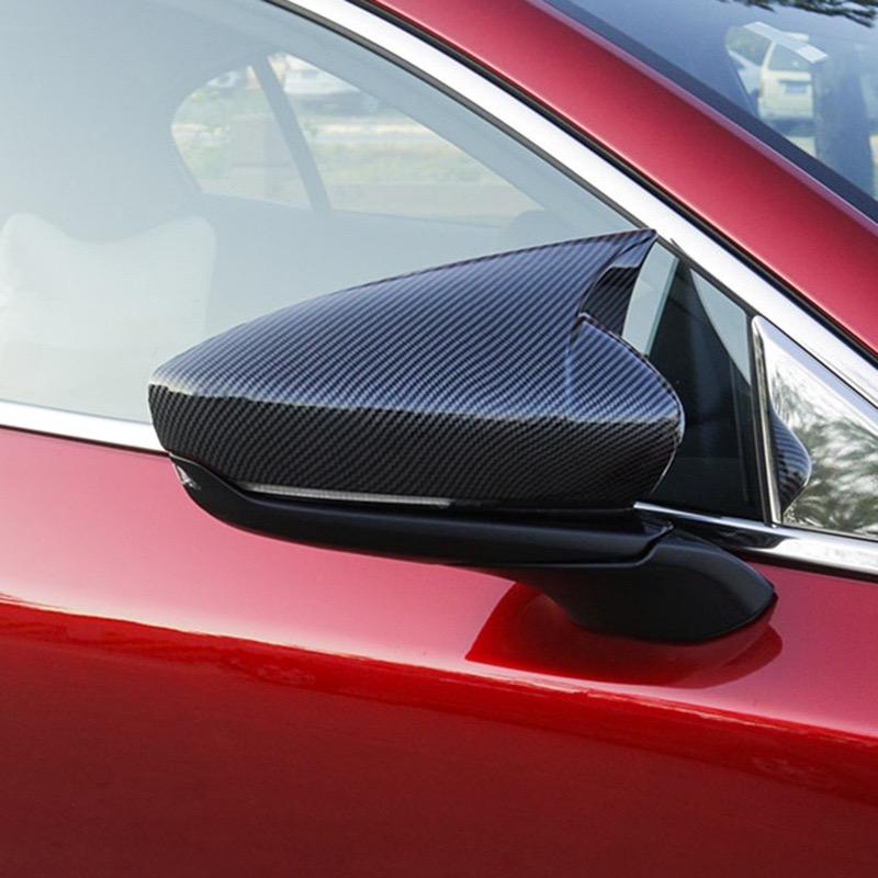 Fit For Mazda 3 Axela 2019 2020 2021 2022 2023 Car Rearview Mirror Cover Cap Mirror Housing Cover Rearview Cap