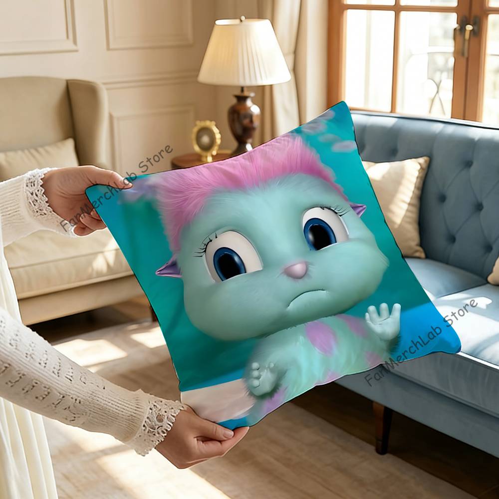Funny BBibble Meme Pillow Case For Sofa Decor Car Office Room Printing Cushion Cover Decorations and Protector