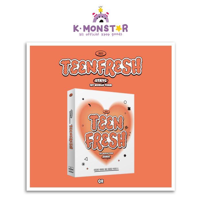 STAYC - 1st WORLD TOUR [TEENFRESH] DVD&QR