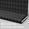 Men's Olive Checkered Suit - Premium 70% Viscose, 30% Polyester Fabric